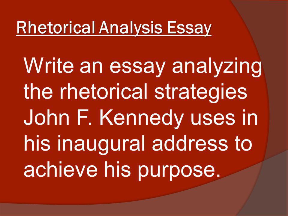 Essay on john f kennedy inaugural address